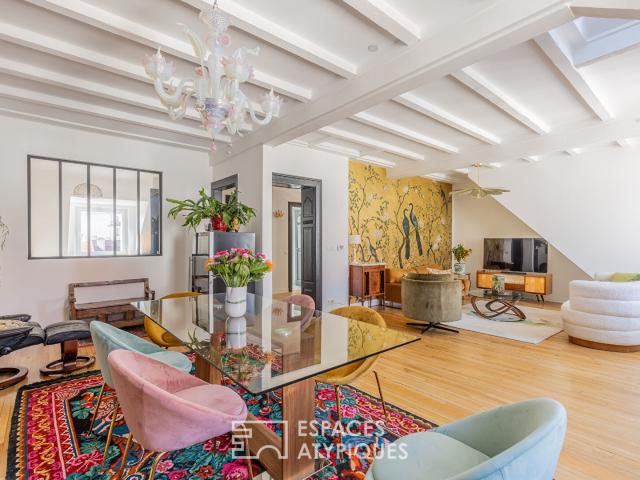 Duplex contemporain rénové au coeur du Quartier Impérial