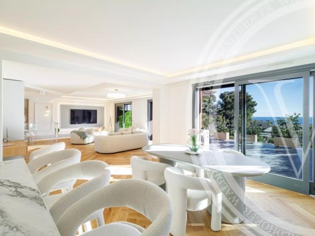 Duplex clé en main récemment rénové avec vue mer panoramique à Roquebrune Cap Martin