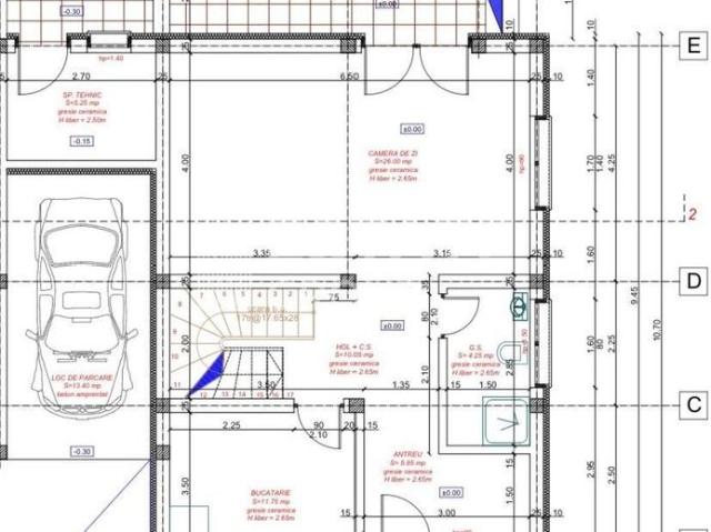 Duplex cu 4 camere despartit prin garaj in Mosnita Noua