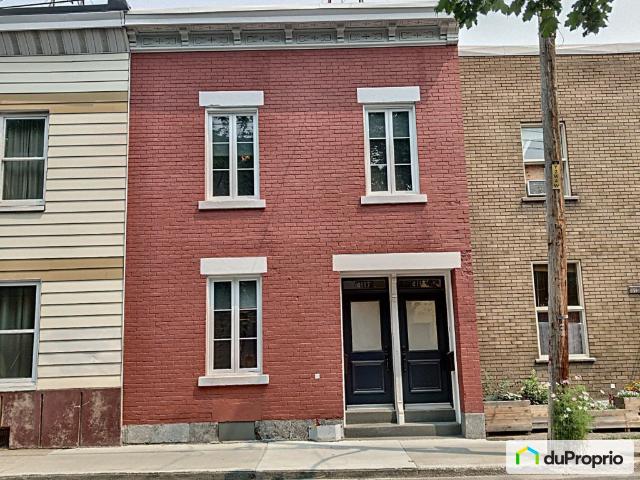 Duplex à vendre Le Plateau Mont Royal 4 chambres 2 salles de bain #1038