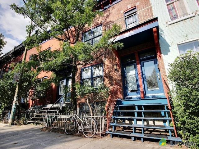 Duplex à vendre Le Plateau Mont Royal 8 chambres 3 salles de bain #476024