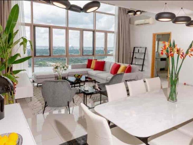 duplex apartment for rent 5 bedroom 4500$ at vista an phu