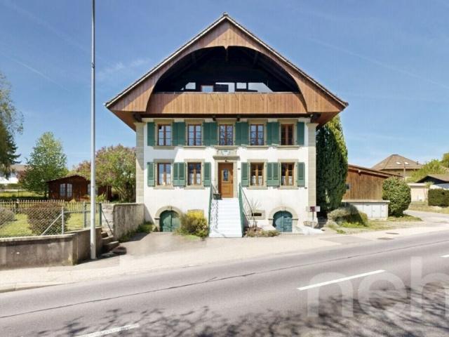 Duplex au charme authentique avec jardin privatif à 20min de Lausanne