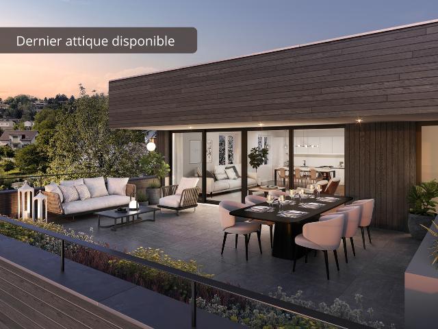 Duplex auf dem Dachboden