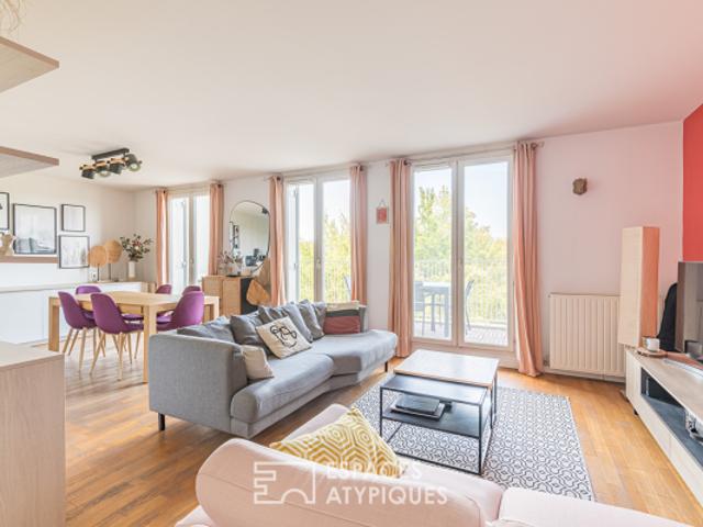 Duplex avec terrasse et vue dégagée