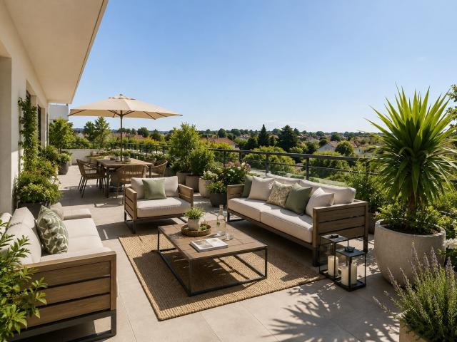 DUPLEX AVEC GRANDE TERRASSE AUX PORTES DE PARIS TRAM T6 ET T10 FRAIS DE NOTAIRE OFFERTS 4 pièces, 82 m²