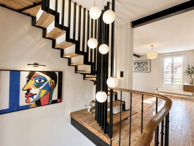 Duplex avec jardin privatif esprit maison rénovation hau