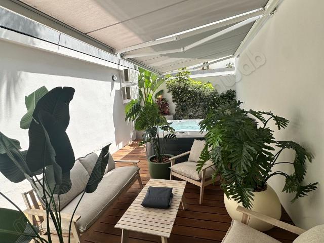 Duplex avec super Terasse jacuzzi, fitness, Padel