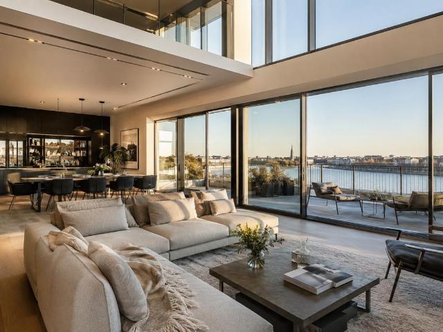Duplex d’exception au dernier étage – Vue imprenable sur la Garonne
