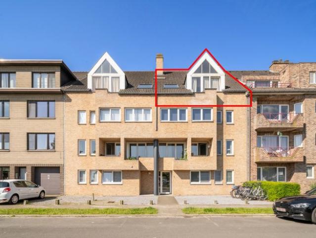 Duplex Dakappartement met renovatiepotentieel in het cent.
