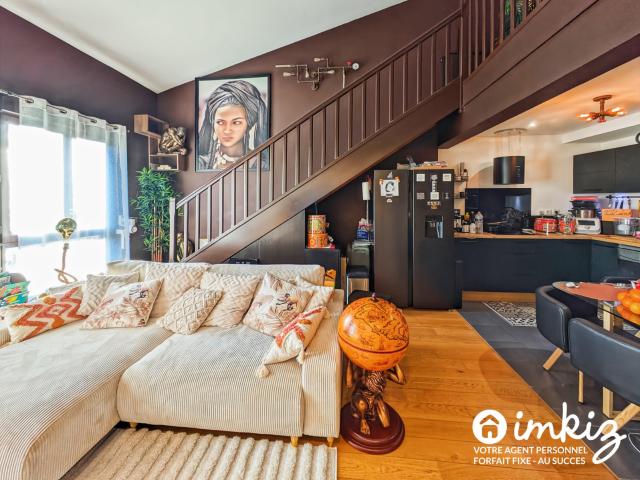 Duplex d'exception au pied du métro