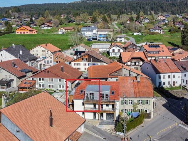 Duplex de 4,5 pièces d'env. 118 m2 avec terrasse & balcons | dreamo. Ch