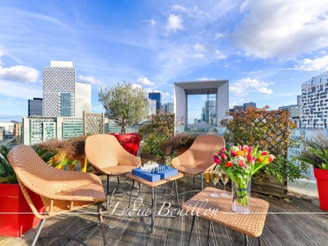Duplex de 4 pièces de 98 m2 avec terrasse de 75 m2 et balcon