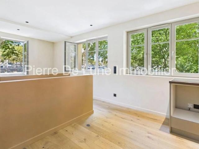 Duplex entièrement refait avec vue Saône – Lyon 4ième