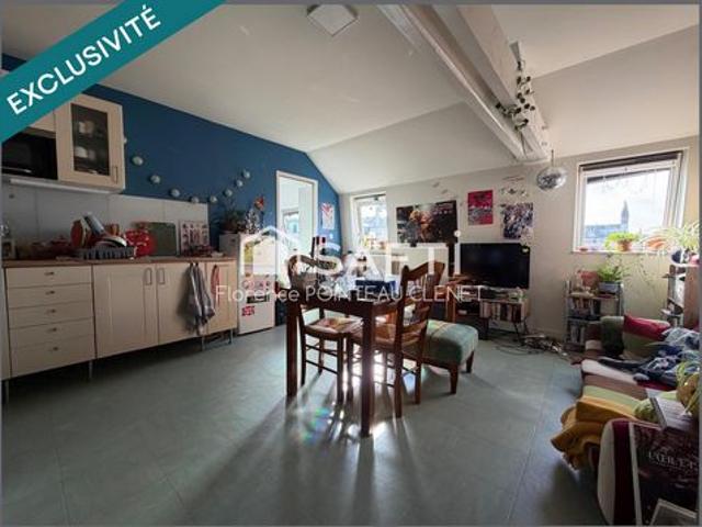 Duplex de charme dans un immeuble ancien à Angers