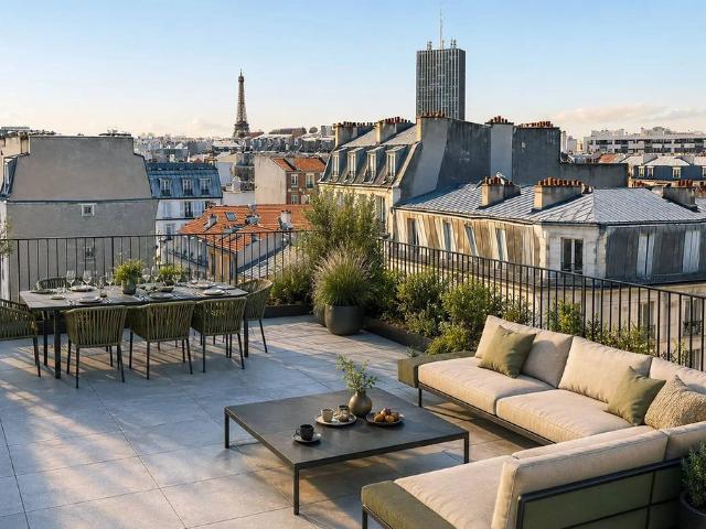 Duplex de luxe de 5 pièces en vente Levallois Perret, France