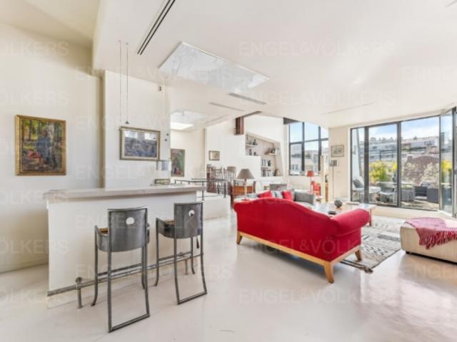 Duplex Dernier Étage avec Terrasses et Rooftop Paris 16, Auteuil