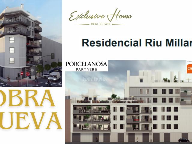 Ático en venta en Castellón de la Plana, Hospital Plaza del Real. OBRA NUEVA, 2 TERRAZAS UNA DE ELLAS SOLARIUM Y 2 PLAZAS DE PARKING. Áticos Castellón de la.