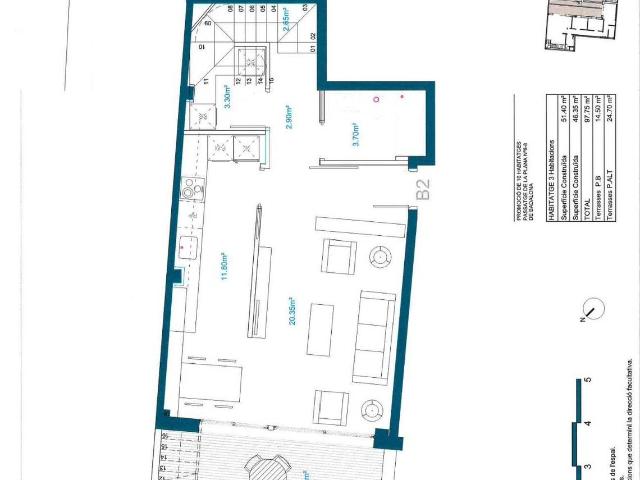 Dúplex en Venta en Centre