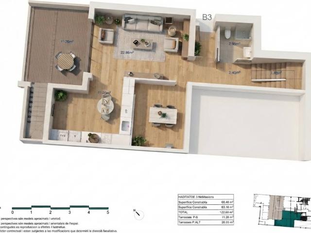 Dúplex en Venta en Centre