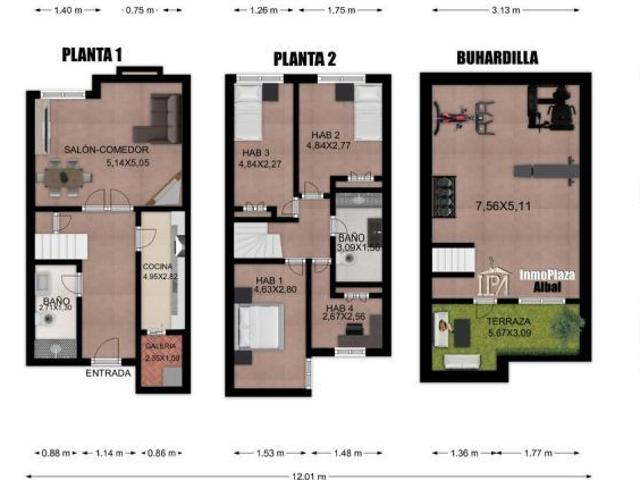 Dúplex en Venta en Albalá, Valencia