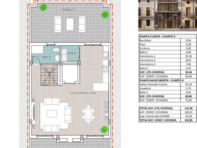 Dúplex en venta en Elda, Plaza Castelar Mercado Central. Dúplex.