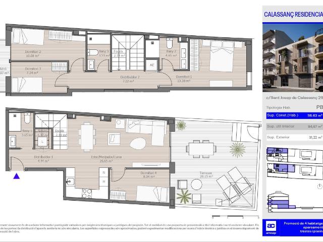 Duplex en Venta en Sant Miquel