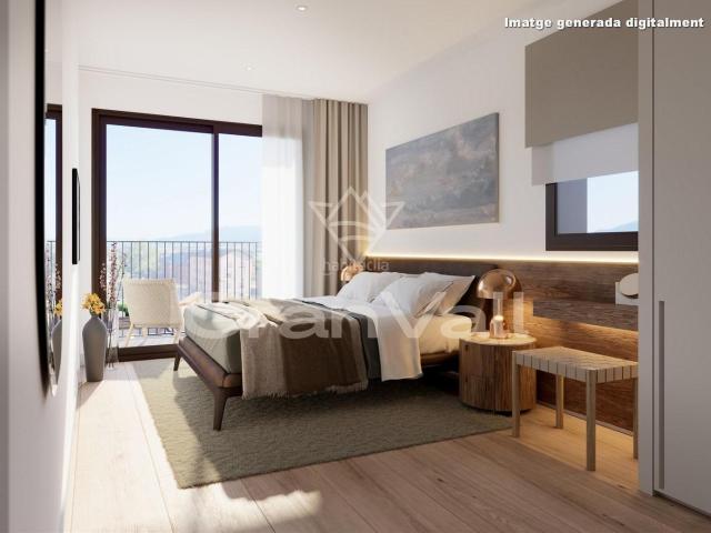 Dúplex en venta en Puigcerdà Pirineos. Obra nueva en Puigcerdà con zona ajardinada y piscina. Dúplex.
