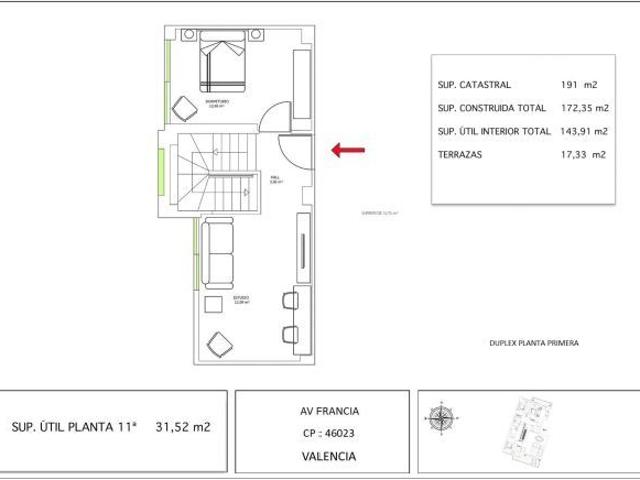 Dúplex en Venta en Valencia de las Torres, Valencia