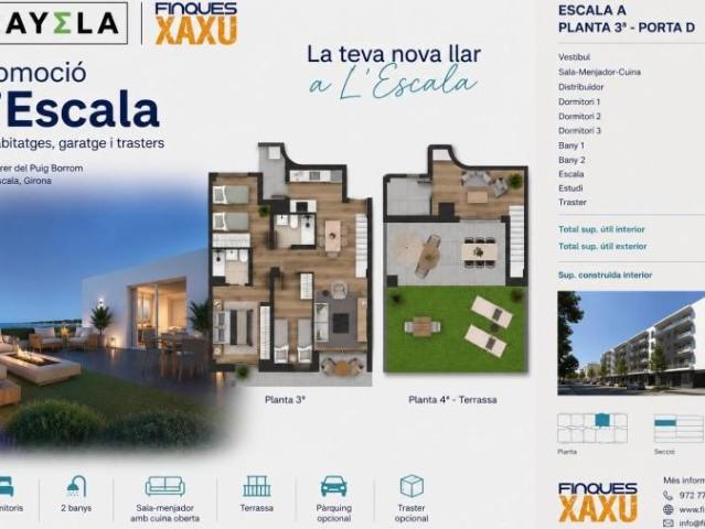 Duplex en venta L'Escala