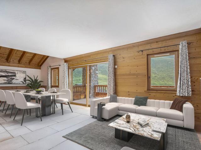 Duplex exceptionnel avec 6 chambres Ski in/Ski Out avec une vue à couper le souffle