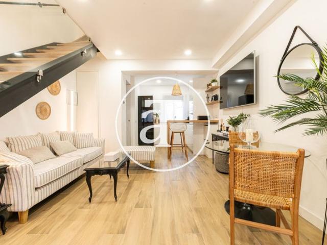 Duplex for monthly rental with 1 bedroom, study and 1 bathroom in Fuencarral