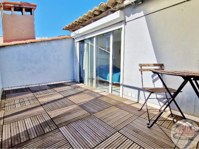 Duplex lumineux avec deux terrasses !