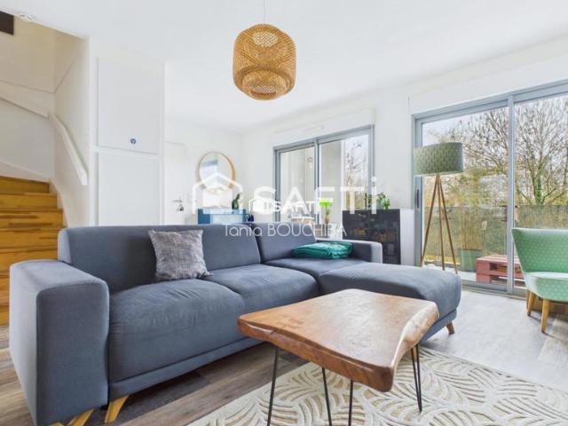 Duplex lumineux face au Parc Mussonville