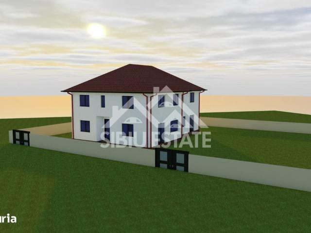 Duplex modern in constructie – Str. Bradului, Șelimbar