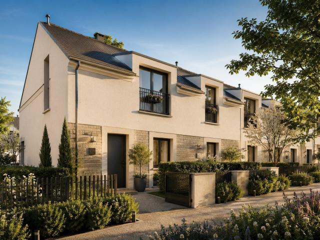 DUPLEX / MAISON DE VILLE NEUVE 4 PIÈCES AVEC JARDIN ET TERRASSE – DISPONIBLE AUTOMNE 2026 4 pièces, 90 m²