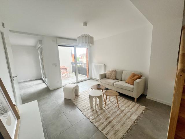 Duplex meublé neuf avec terrasse centre Quint Fonsegrives