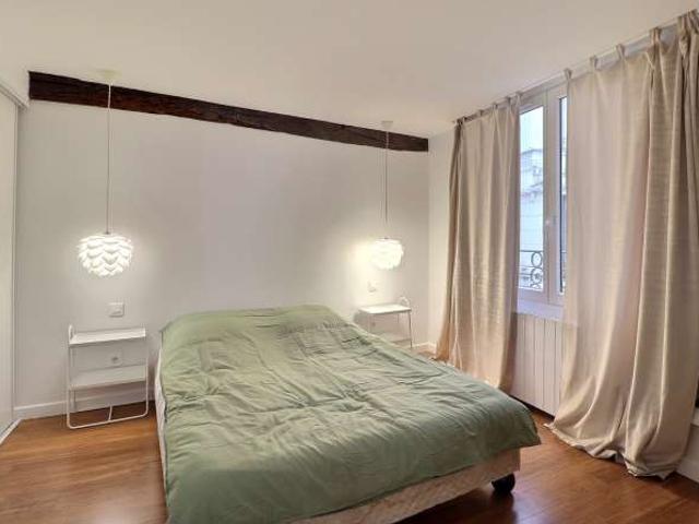Duplex meublé à louer, 1 chambre 38 m² Montorgueil Paris