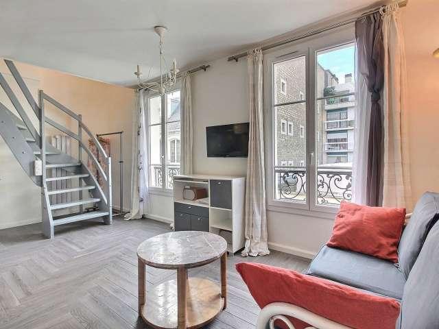 Duplex meublé à louer, 1 chambre 38 m² Tour Eiffel Paris