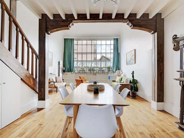 duplex meublé 1 chambre 80 m2 paris 14e