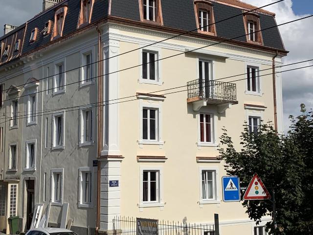 Duplex spacieux et lumineux de 6.5 pièces avec jardin.