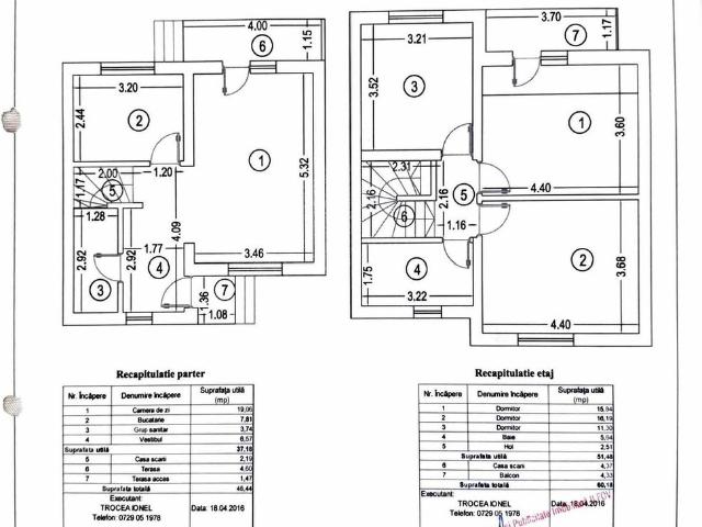 Duplex P+1 Acvilei Chiajna de inchiria | 4 camere | Curte | Panouri Fo
