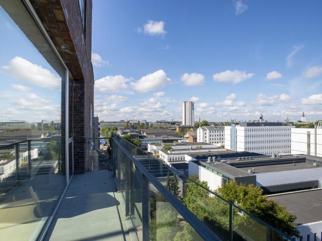 Duplex penthouse med fælles tagterrasse og 4 værelser