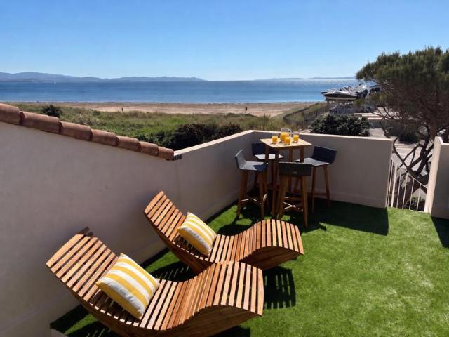 Duplex roof top vue mer acces plage