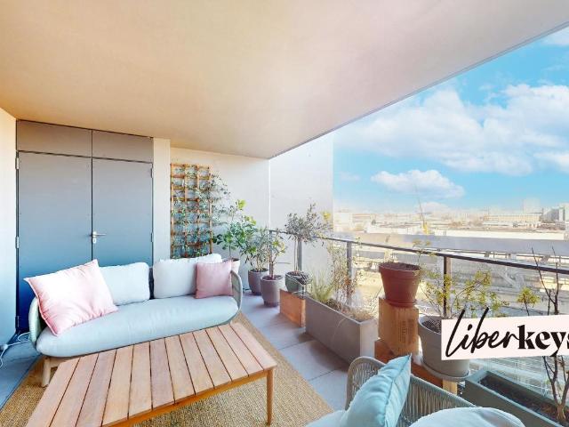 Duplex rare 4 pièces 86 m² avec double hauteur, terrasses, p. 85m² Asnières sur Seine