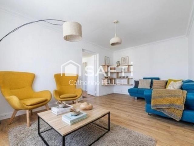 Duplex rénové 5 pièces 120 m² au sol avec parking