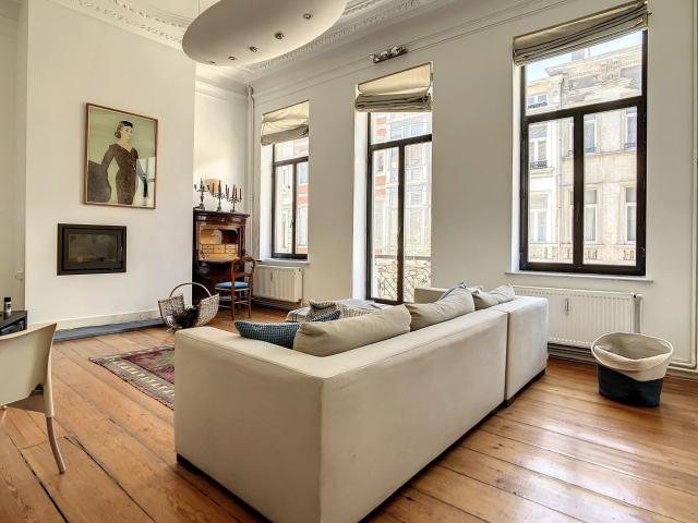 Duplex with one bedroom in Ixelles