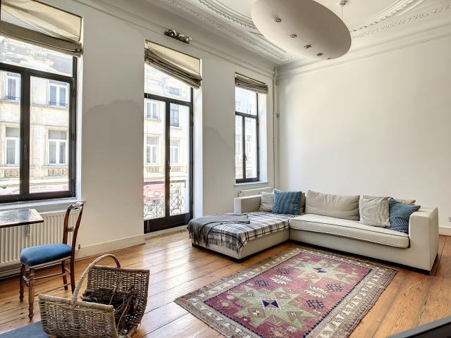 Duplex with one bedroom in Ixelles