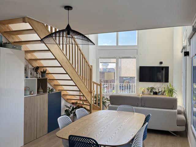 Duplex Très lumineux 3 Chambres avec stationnement