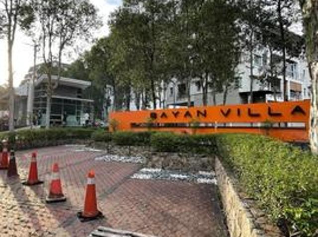 Duplex Unit Bayan Villa townhouse Taman Bukit Serdang Seri kembangan